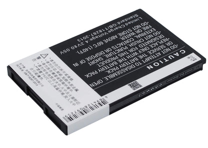 3.7V, 1200mAh, Li-ion Battery fits Coolpad, 8010, 4.44Wh