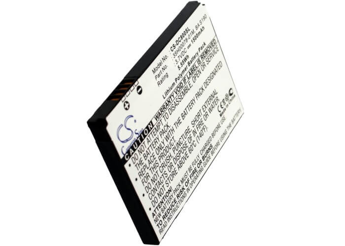 3.7V, 1500mAh, Li-Polymer Battery fits O2, Xda Terra, 5.55Wh