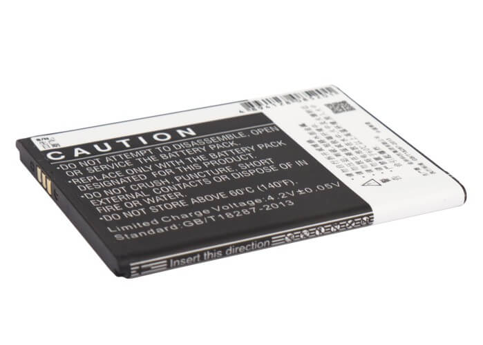 3.7V, 1300mAh, Li-ion Battery fits Coolpad, 5832, 5855, 4.81Wh