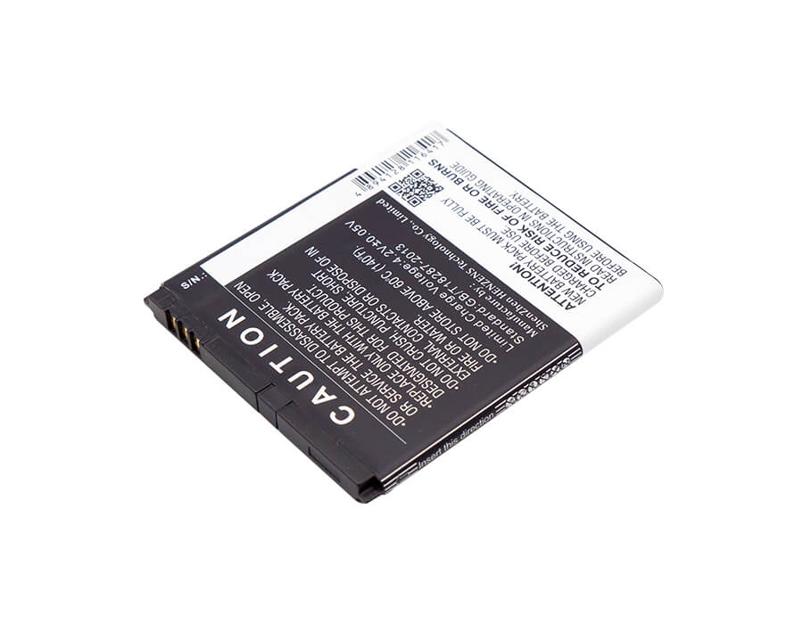 3.7V, 1750mAh, Li-ion Battery fits Kazam, Tr4543049-01, Trooper X4.5, 6.475Wh