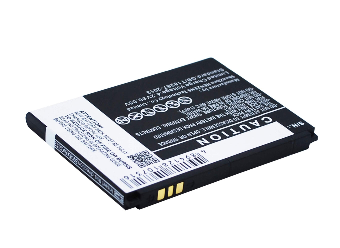3.7V, 1500mAh, Li-ion Battery fits Prestigio, Multiphone 4300 Duo, 5.55Wh