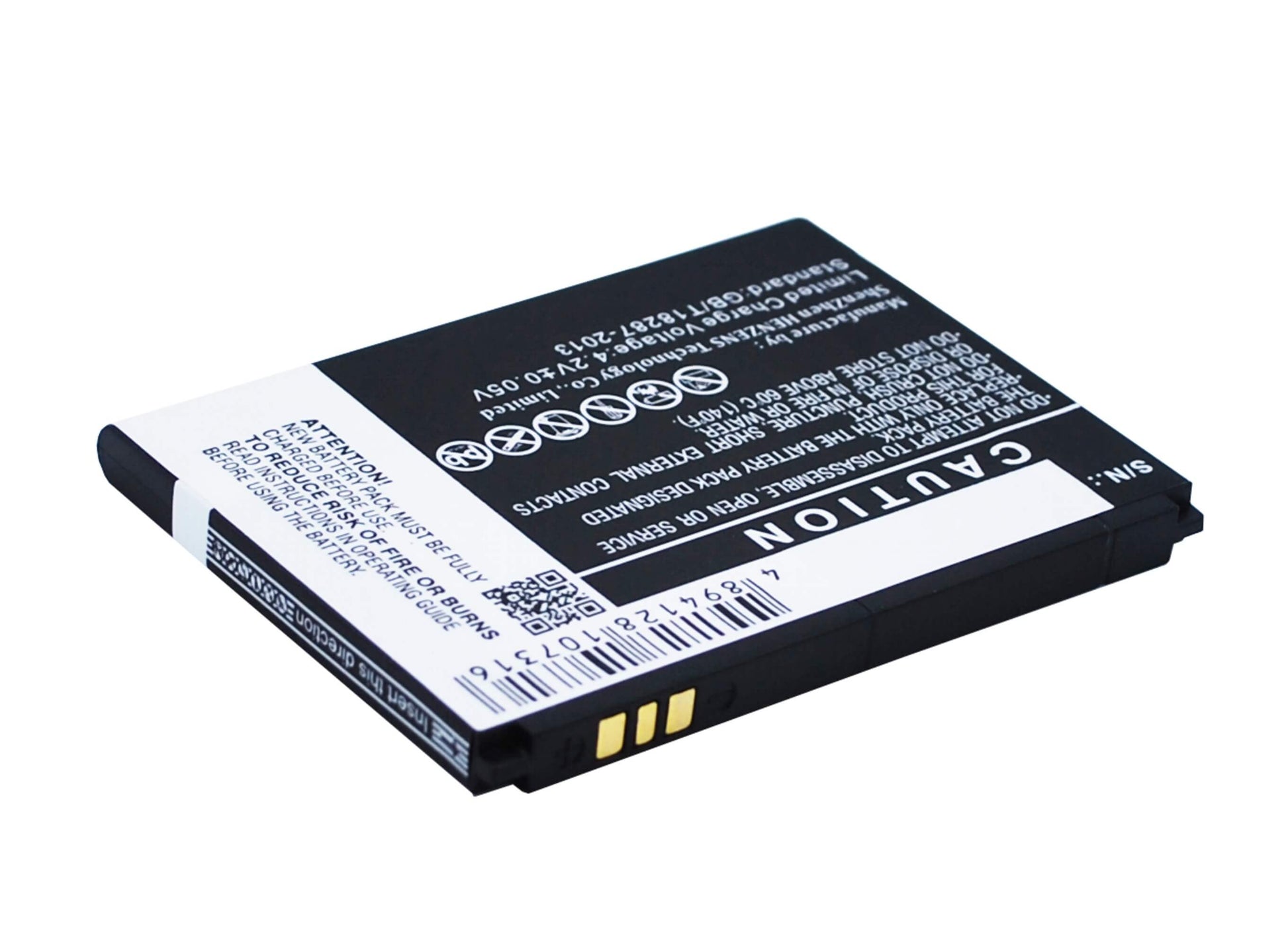 3.7V, 1500mAh, Li-ion Battery fits Prestigio, Multiphone 4300 Duo, 5.55Wh