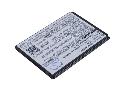 3.7V, 1500mAh, Li-ion Battery fits Bq, Aquaris 4.5, 5.55Wh