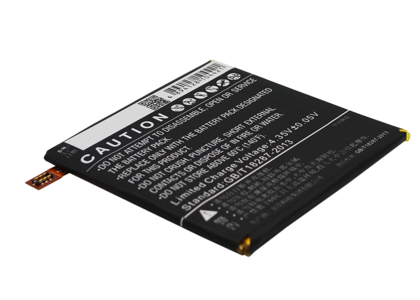 3.8V, 2450mAh, Li-Polymer Battery fits Doov, V1, 9.31Wh