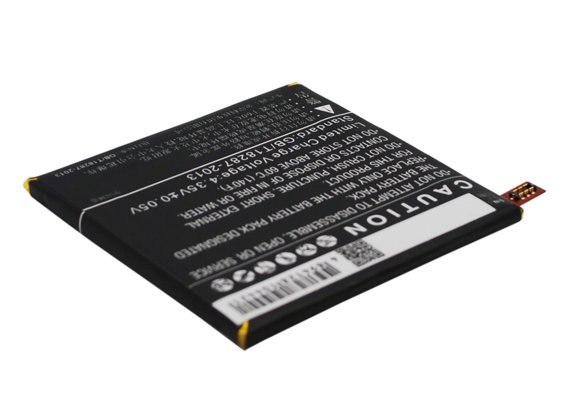 3.8V, 2450mAh, Li-Polymer Battery fits Doov, V1, 9.31Wh