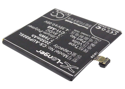 3.8V, 2050mAh, Li-Polymer Battery fits Asus, A68, Padfone 2, 7.79Wh
