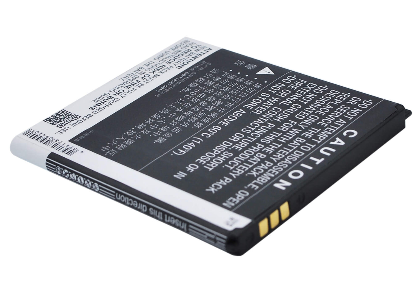 3.7V, 1900mAh, Li-ion Battery fits Alcatel, One Touch Pop D7, 7.03Wh