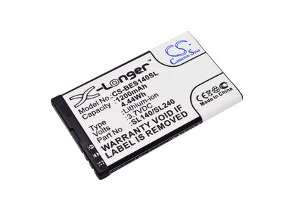 3.7V, 1200mAh, Li-ion Battery fits Myphone, 6200, 4.44Wh