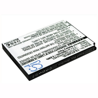 3.7V, 1500mAh, Li-ion Battery fits Zte, D820, D821, 5.55Wh