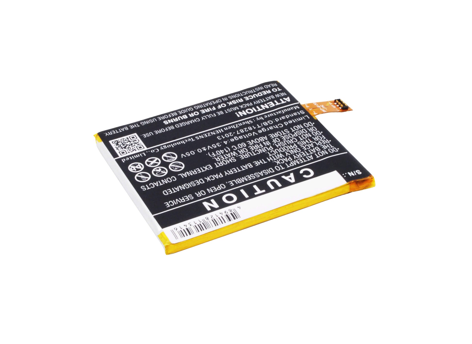 3.8V, 2100mAh, Li-Polymer Battery fits Bq, Aquaris E4.5 Ubuntu Edition, 7.98Wh