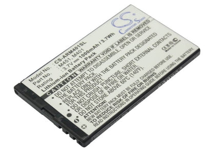 3.7V, 1000mAh, Li-ion Battery fits Myphone, 8920, 8920 Mark, 3.7Wh