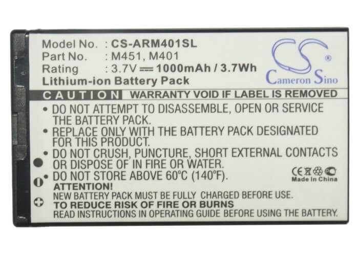 3.7V, 1000mAh, Li-ion Battery fits Myphone, 8920, 8920 Mark, 3.7Wh