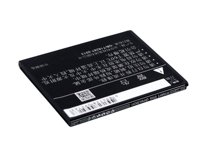 3.7V, 1350mAh, Li-ion Battery fits Gionee, Gn128, 4.995Wh