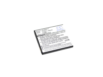 3.7V, 1450mAh, Li-ion Battery fits Archos, 45c Platinum, 45c Platinum 6, 5.365Wh