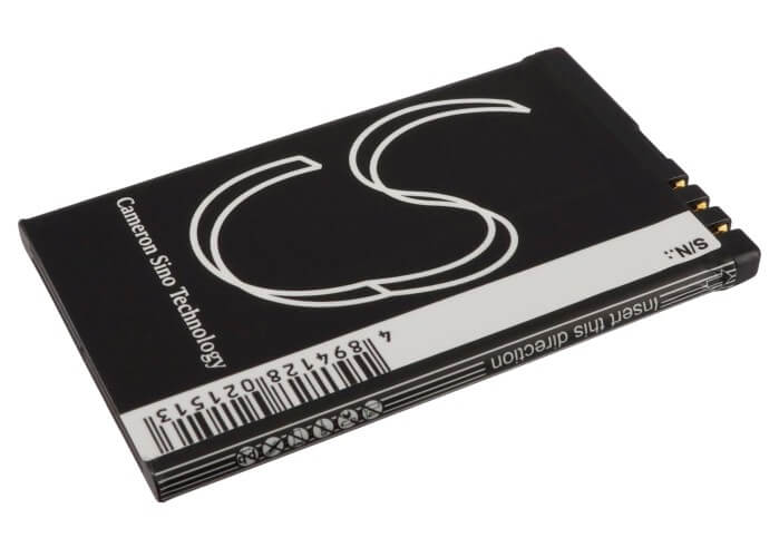 3.7V, 1000mAh, Li-ion Battery fits Nokia, 301, 301-1, 3.7Wh