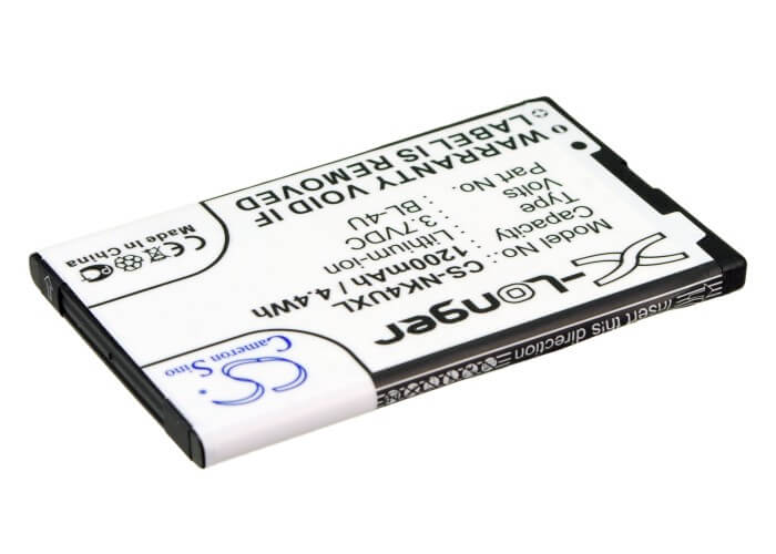 3.7V, 1200mAh, Li-ion Battery fits Vertu, Constellation Ayxta, 4.44Wh