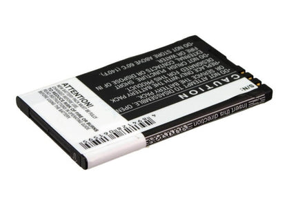 3.7V, 1200mAh, Li-ion Battery fits Blu, Ez2go, 4.44Wh