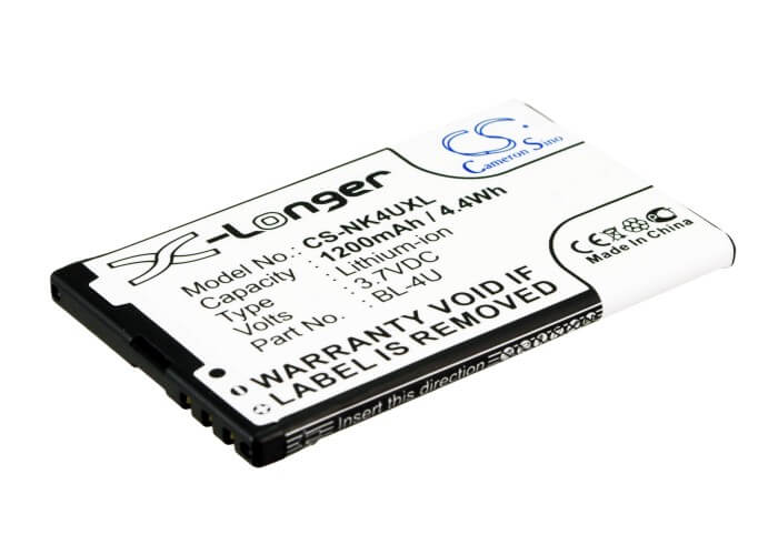 3.7V, 1200mAh, Li-ion Battery fits Texet, Tm-333, Tm-d305, 4.44Wh