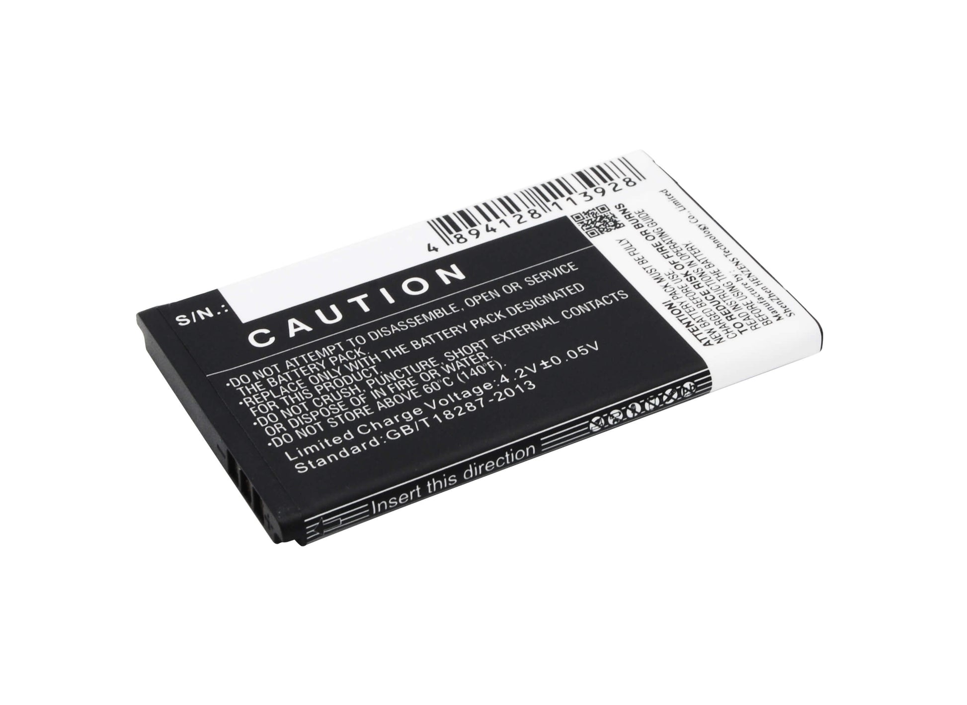 3.7V, 1050mAh, Li-ion Battery fits Bea-fon, Classic Line C30, 3.885Wh