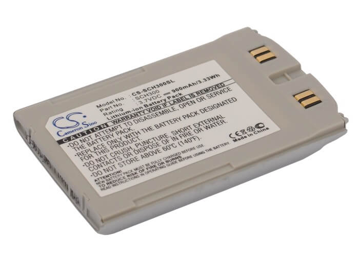 3.7V, 900mAh, Li-ion Battery fits Samsung, Sch-e300, Sch-e310, 3.33Wh