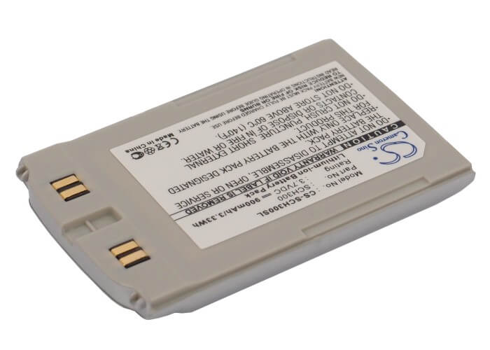 3.7V, 900mAh, Li-ion Battery fits Samsung, Sch-e300, Sch-e310, 3.33Wh