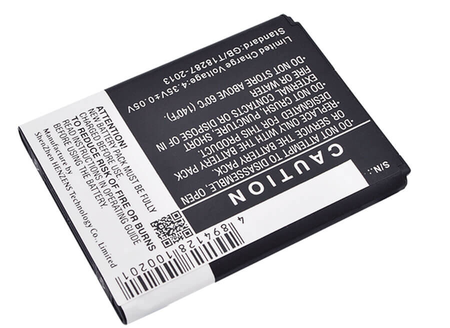 3.8V, 1800mAh, Li-ion Battery fits Lg, D280, D280n, 6.84Wh