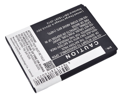 3.8V, 1800mAh, Li-ion Battery fits Lg, D280, D280n, 6.84Wh