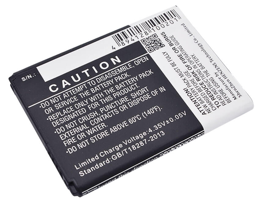 3.8V, 1800mAh, Li-ion Battery fits Lg, D280, D280n, 6.84Wh