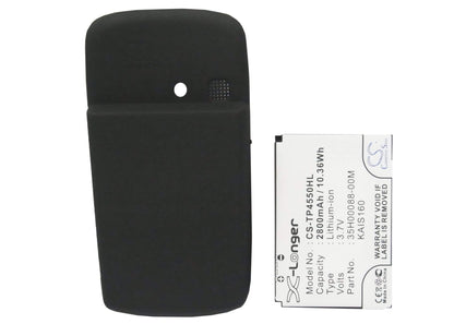 3.7V, 2800mAh, Li-Polymer Battery fits At&t, 8900, 8925 Tilt, 10.36Wh