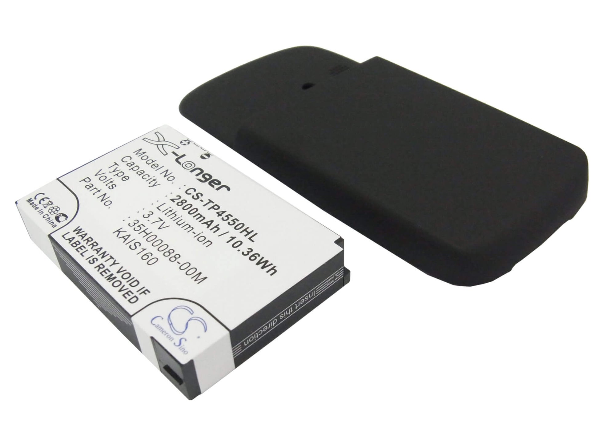3.7V, 2800mAh, Li-Polymer Battery fits O2, Xda Stellar, 10.36Wh