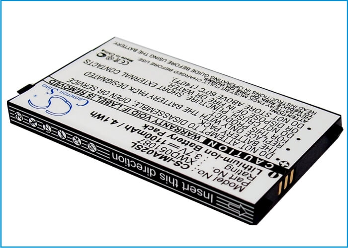 3.7V, 1100mAh, Li-ion Battery fits Dopod, Pean, 4.07Wh