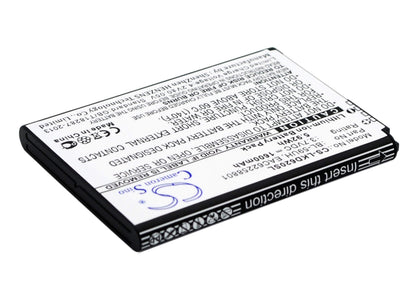 3.7V, 1600mAh, Li-ion Battery fits Lg, D315, D320, 5.92Wh