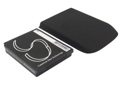 3.7V, 2400mAh, Li-ion Battery fits Htc, Mytouch 4g, 8.88Wh