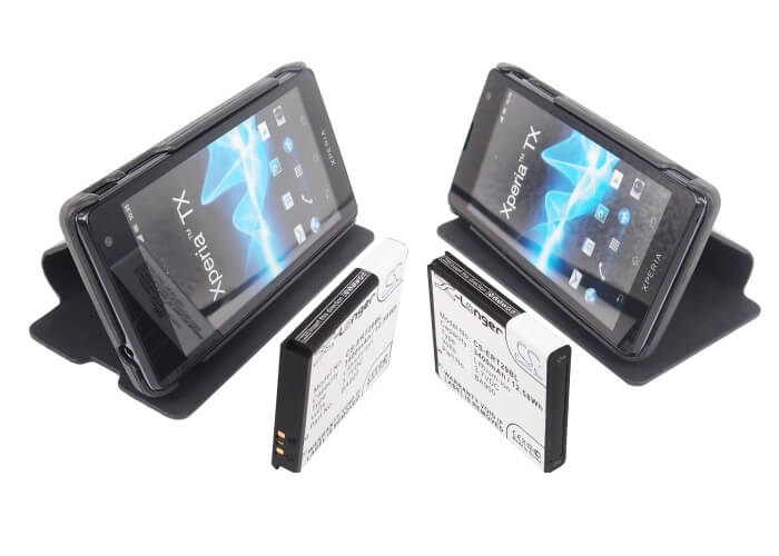 Black, 3.7V, 3400mAh, Li-ion Battery fits Sony Ericsson, Lt29, Lt29i, 12.58Wh