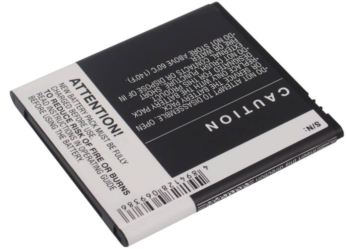 3.7V, 1800mAh, Li-ion Battery fits Alcatel, Ak47, One Touch 986, 6.66Wh