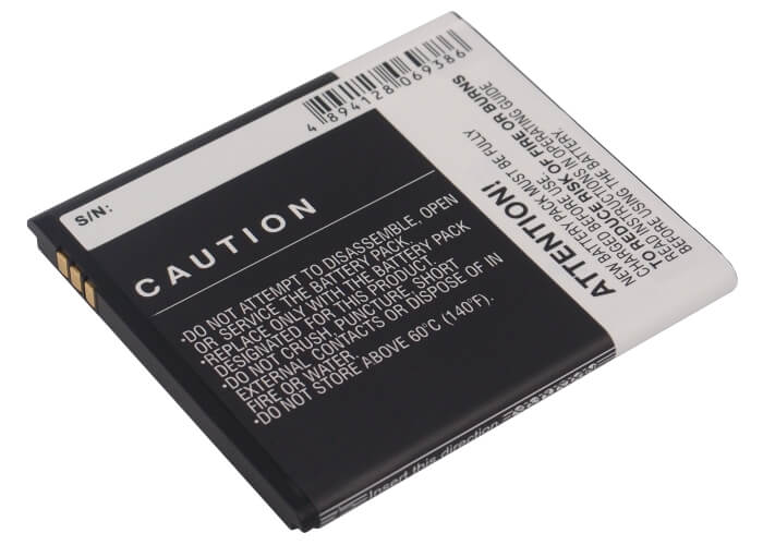 3.7V, 1800mAh, Li-ion Battery fits Alcatel, Ak47, One Touch 986, 6.66Wh
