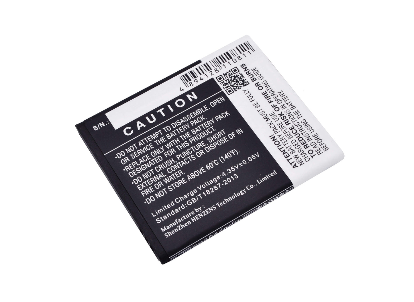 3.8V, 1550mAh, Li-ion Battery fits Lava, Iris X1 Atoms, 5.89Wh