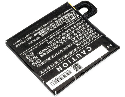 3.85V, 2700mAh, Li-Polymer Battery fits Google, G011a, Pixel 2, 10.395Wh