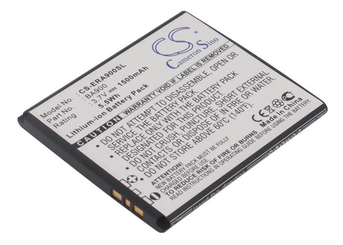3.7V, 1500mAh, Li-ion Battery fits Ntt Docomo, So-04d, 5.55Wh