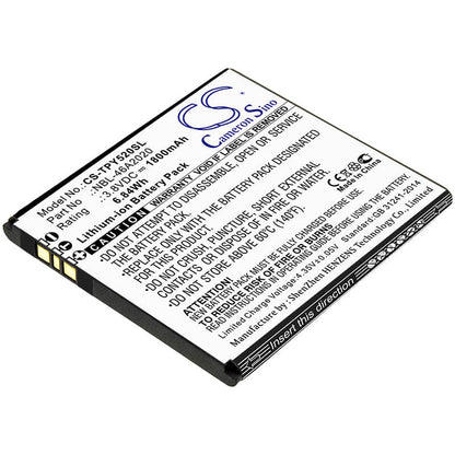 3.8V, 1800mAh, Li-ion Battery fits Tp-link, Neffos Y5l, 6.84Wh