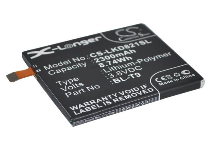 3.8V, 2300mAh, Li-Polymer Battery fits Google, Nexus 5, Nexus 5 16gb, 8.74Wh