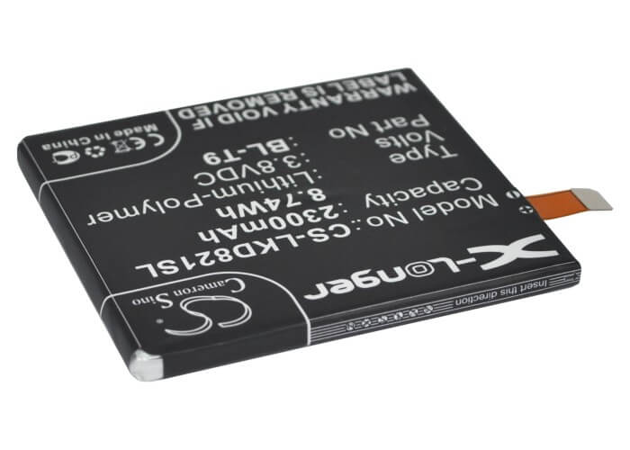 3.8V, 2300mAh, Li-Polymer Battery fits Google, Nexus 5, Nexus 5 16gb, 8.74Wh