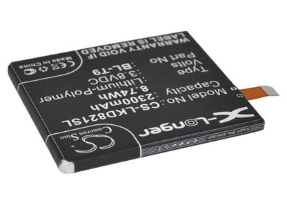 3.8V, 2300mAh, Li-Polymer Battery fits Google, Nexus 5, Nexus 5 16gb, 8.74Wh