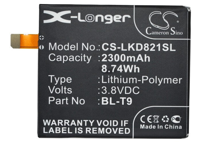 3.8V, 2300mAh, Li-Polymer Battery fits Google, Nexus 5, Nexus 5 16gb, 8.74Wh