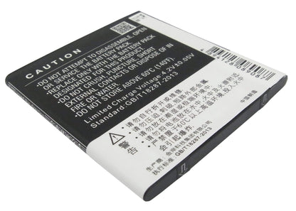 3.7V, 1650mAh, Li-ion Battery fits Coolpad, 8085, 8085q, 6.105Wh
