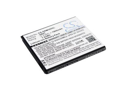 3.7V, 1900mAh, Li-ion Battery fits Green Orange, Go M3, M3, 7.03Wh