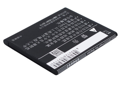 3.7V, 1300mAh, Li-ion Battery fits Fly, Iq442, Quad Miracle 2, 4.81Wh