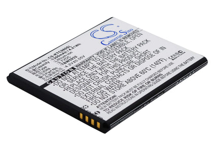 3.7V, 1300mAh, Li-ion Battery fits K-touch, C980, C980t, 4.81Wh