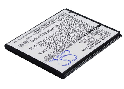 3.7V, 1300mAh, Li-ion Battery fits K-touch, C980, C980t, 4.81Wh