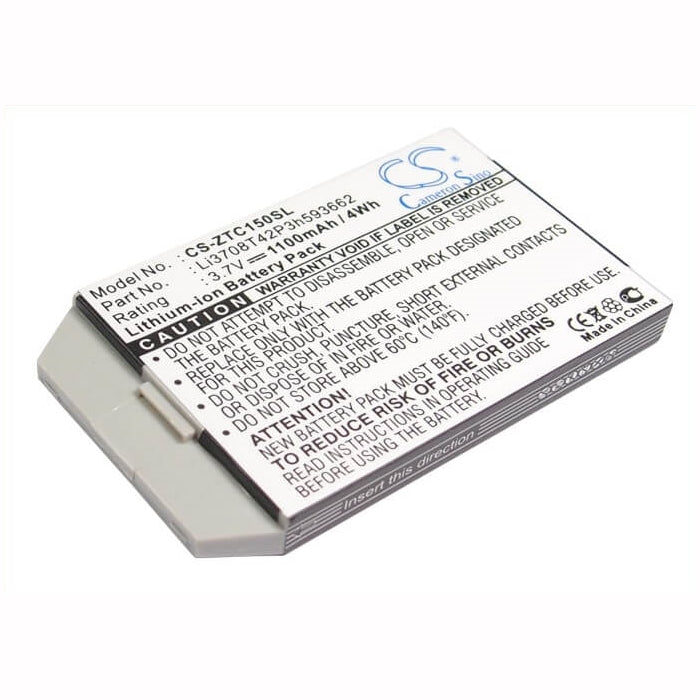 3.7V, 1100mAh, Li-ion Battery fits Telstra, C150, C200, 4.07Wh